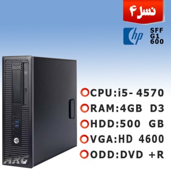 کیس مینی استوک HP EliteDesk 600 G1 i5