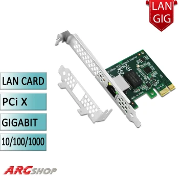 کارت شبکه  گیگابیتی اینتل intel PCI Express انواع مینی کیس